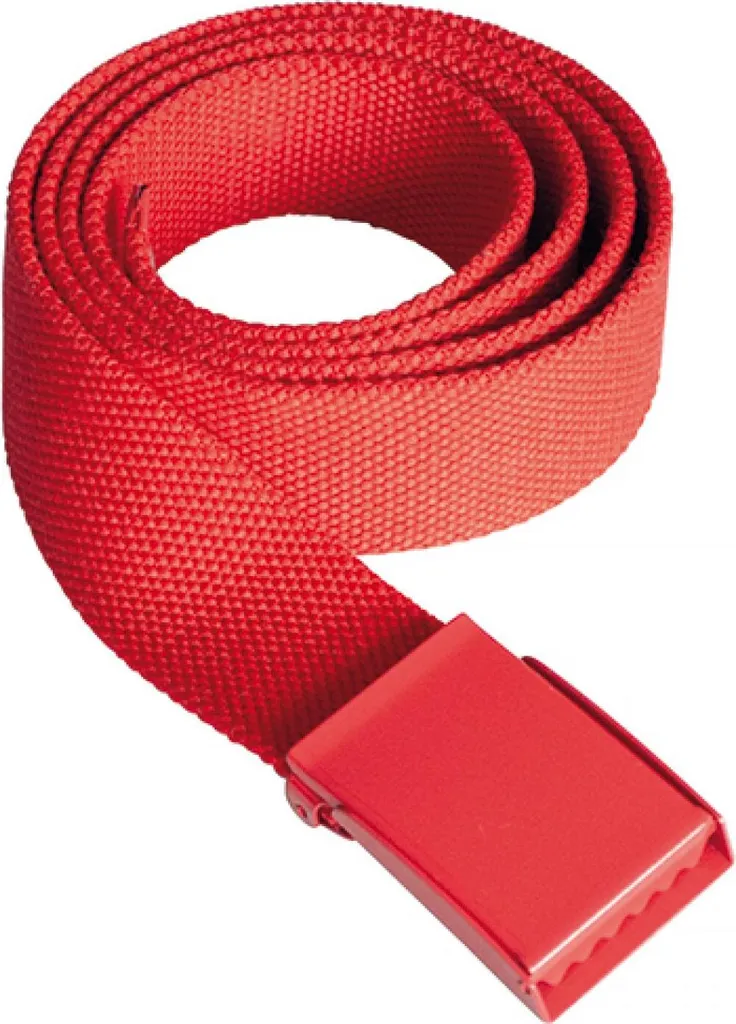 Cintura Korntex KXPYB Rossa 130cm | Cintura Lavoro in Poliestere Robusta