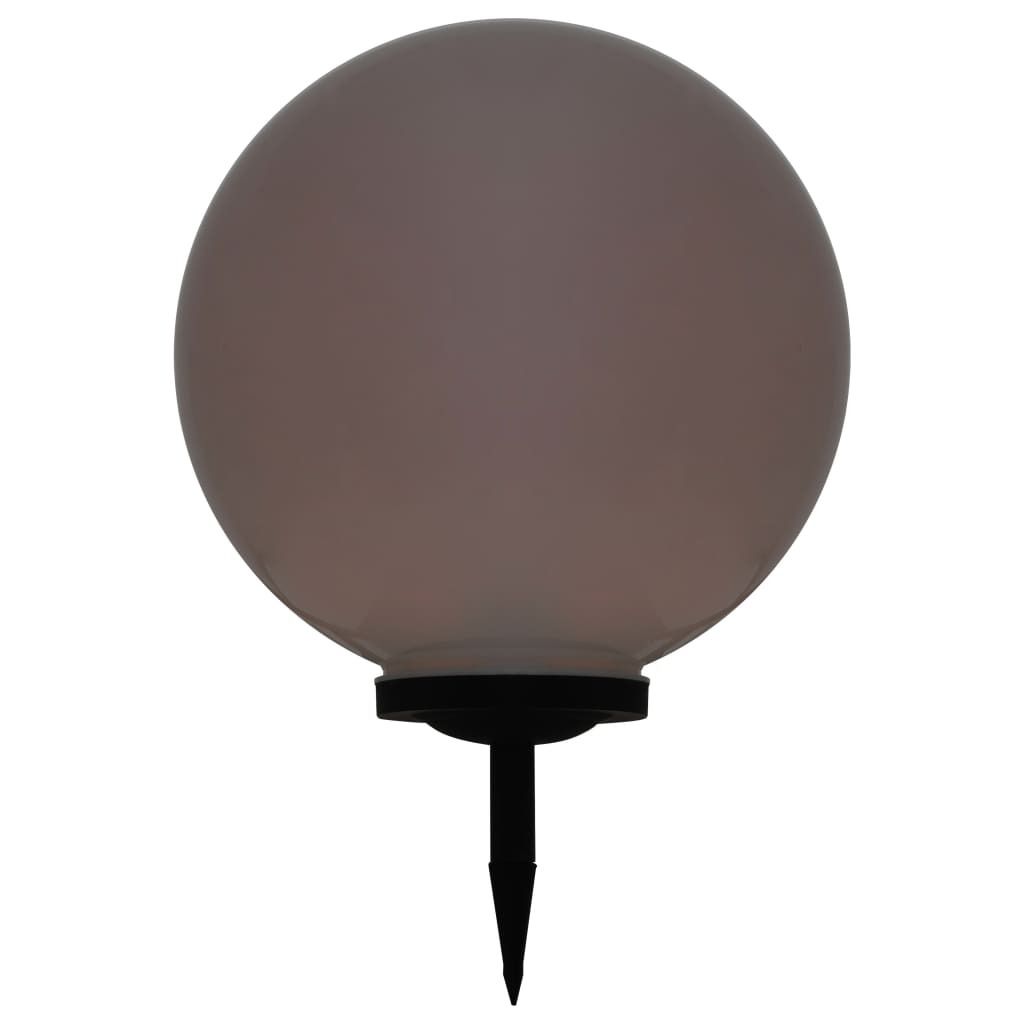 vidaXL Zewnętrzne lampy solarne 2 szt. Kula LED 50 cm RGB Zdjęcie produktu 