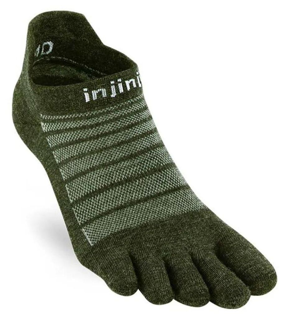 Injinji Run Lightweight No-show Wool Socken Grün EU 40 1/2-44 Grün EU 40 1/2-44