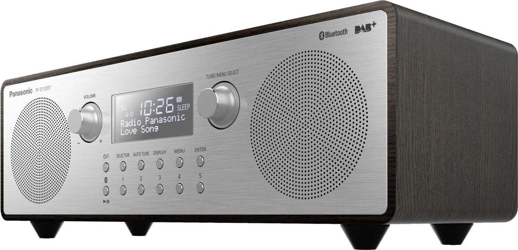 Panasonic RF-D100BT, Tragbar, Digital, DAB, DAB+, FM, 87,5 Produktbild 