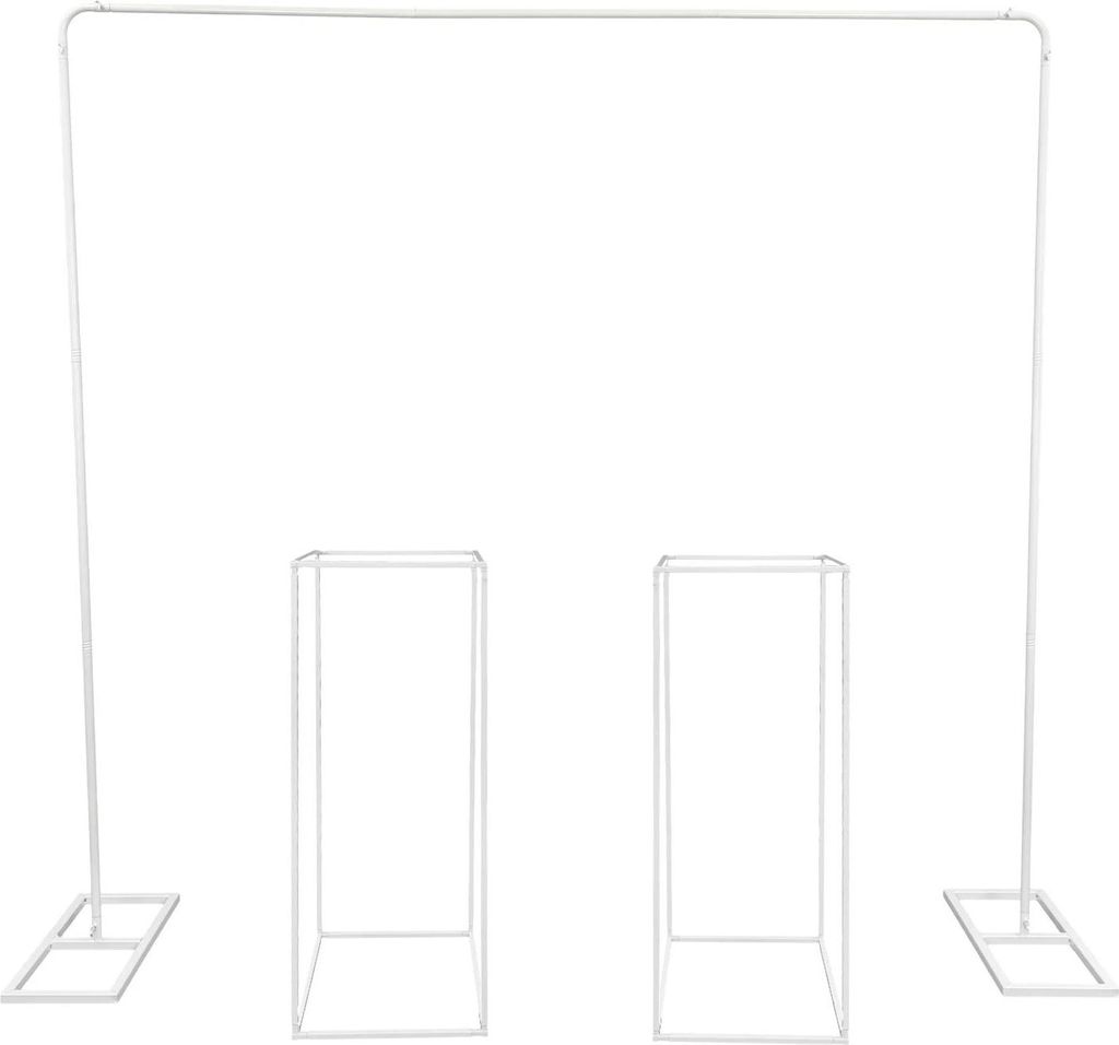 Ballonständer Hochzeit - Quadratischer Bogen 2x2 m - Produktbild 