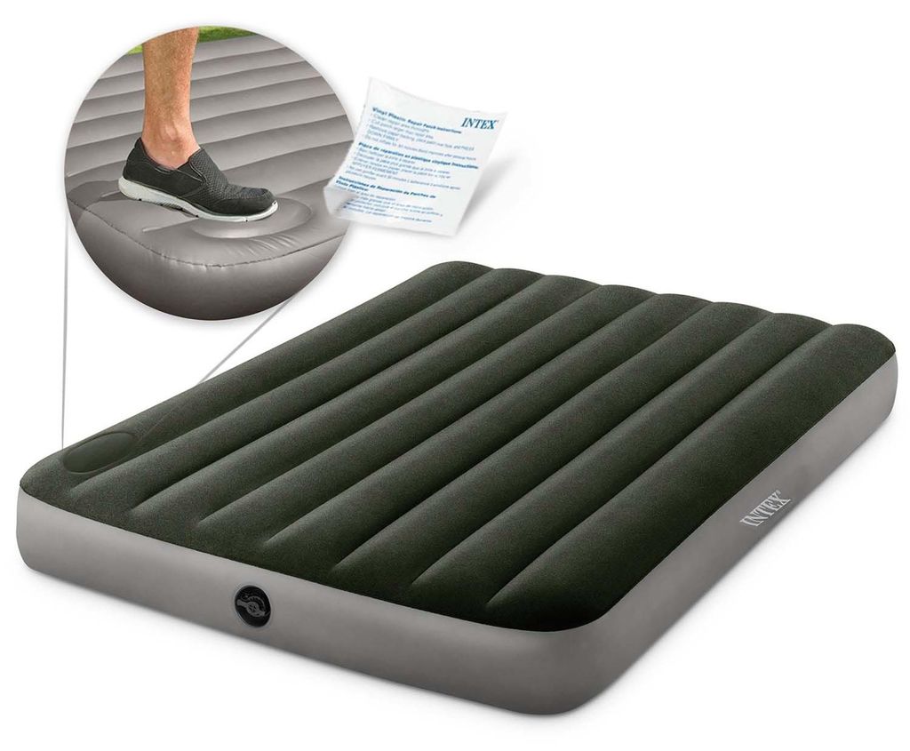 Intex Downy Luftbett - Doppel - 191 x 137 x 25 cm Produktbild 