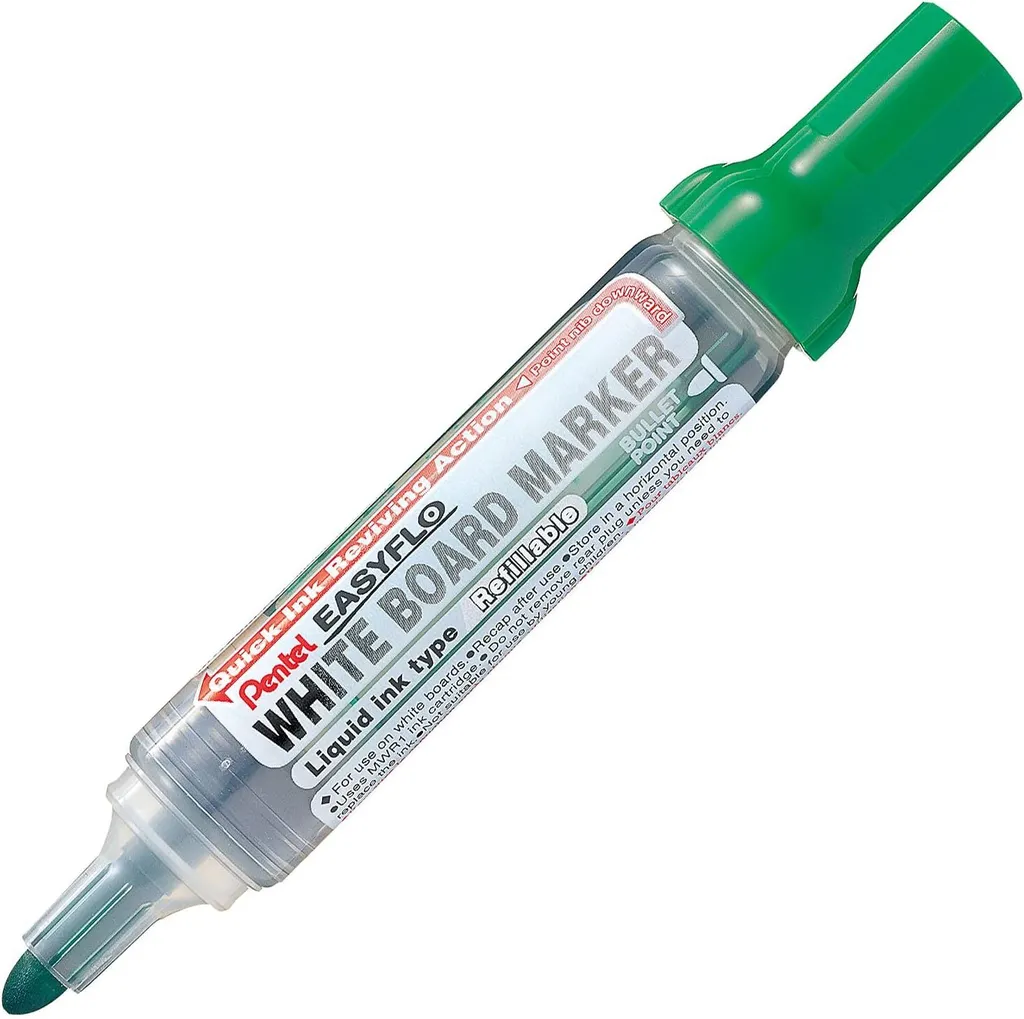 Pentel Whiteboard-Marker EASYFLO MW50M, Rundspitze, grn