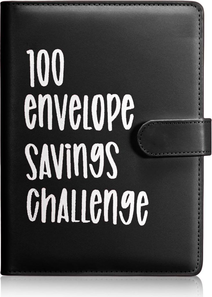 100 Umschlag Challenge Binder, Einfache und unterhaltsame Möglichkeit, 5.050 $ zu sparen, Budget Binder Spar-Challenge-Buch, Spar-Challenges Budge...