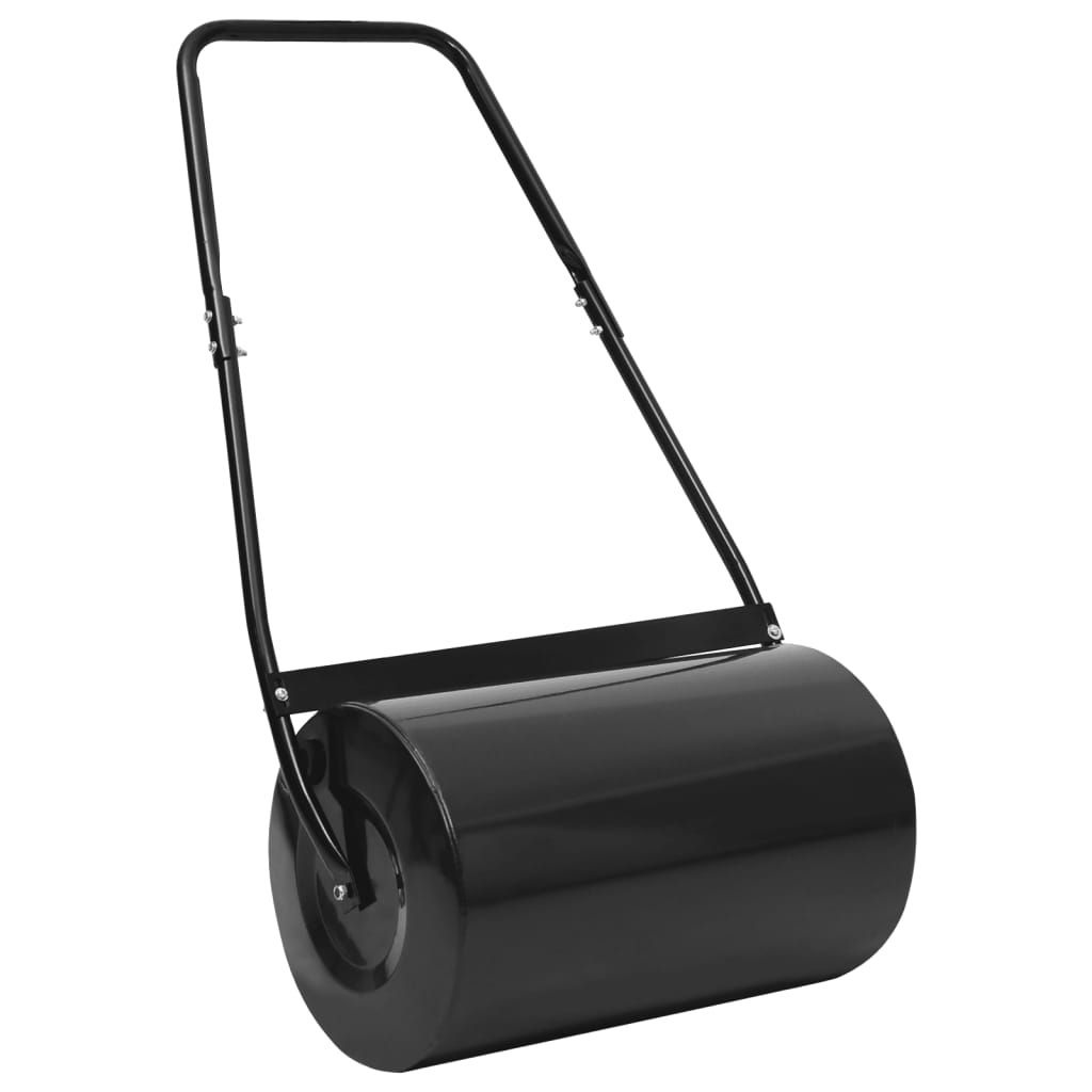 vidaXL Rouleau à gazon noir 63 cm 50 L Image du produit 
