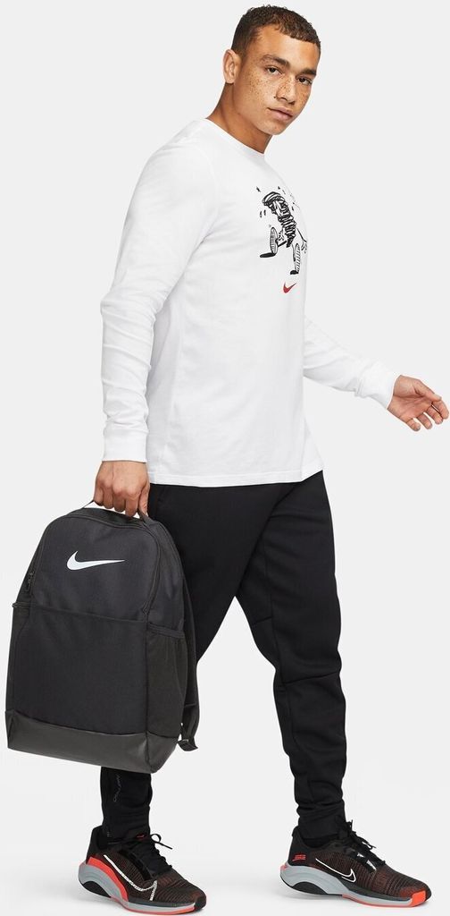 Nike Nk Brsla M Bkpk - 9.5 (24L) Black/Black/White - Obrázok produktu 18