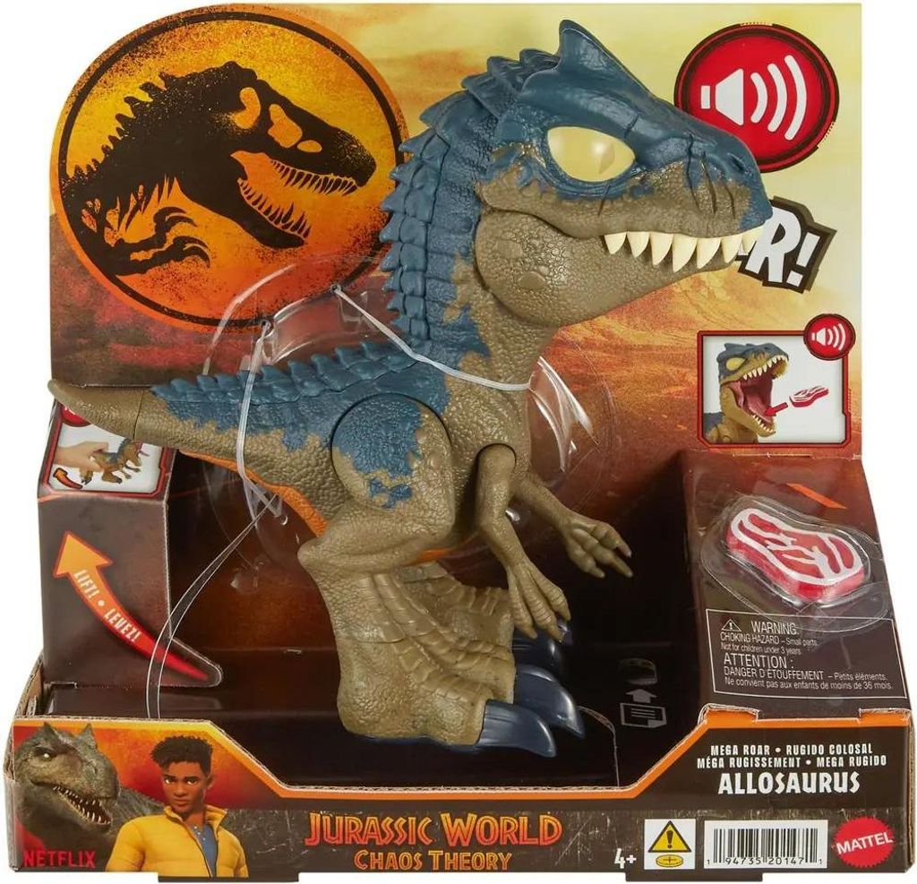 Mattel Jurassic World Mega Roar - Allosaurus
