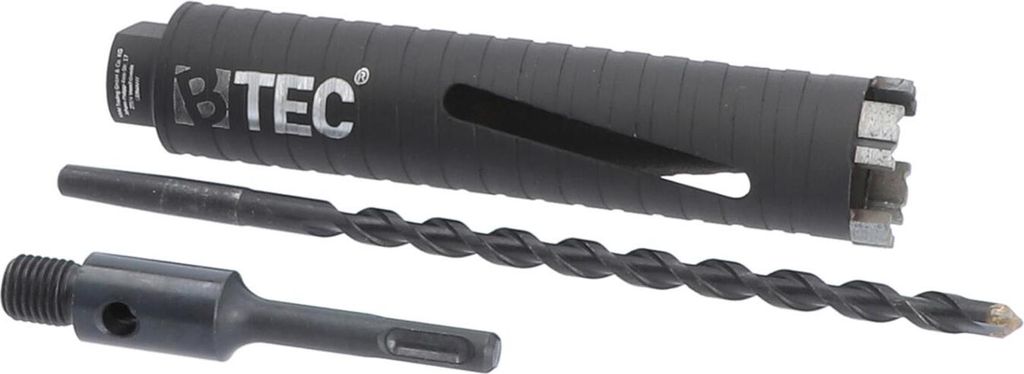 NEXT GENERATION Diamant Bohrkrone Beton Nutzlänge 180 mm 42 mm SDS-plus kurz 100 mm mit Zentrierbohrer