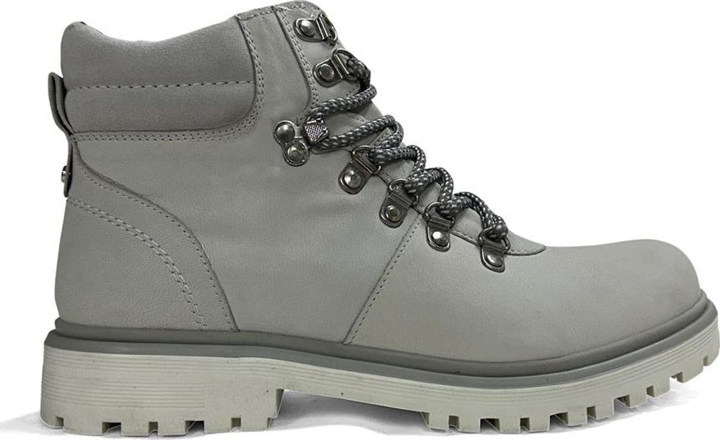 Cafe Moda - Damen - Veterboot - Grau - Gr. 36