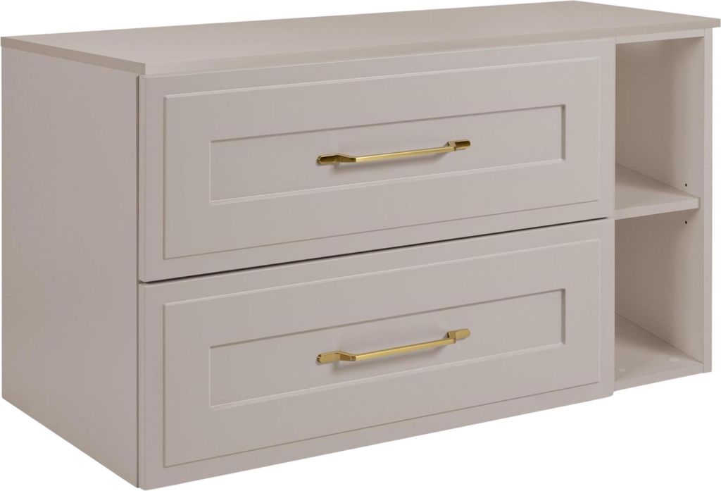 RODAN | Badschrank Hängend - 80 cm - Beige - MDF - mit 2 Produktbild 