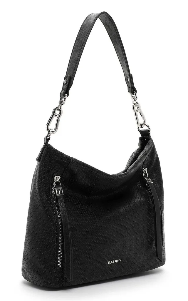 SURI FREY SFY Suzy Hobo Bag Black - Borsa a Tracolla Elegante Donna
