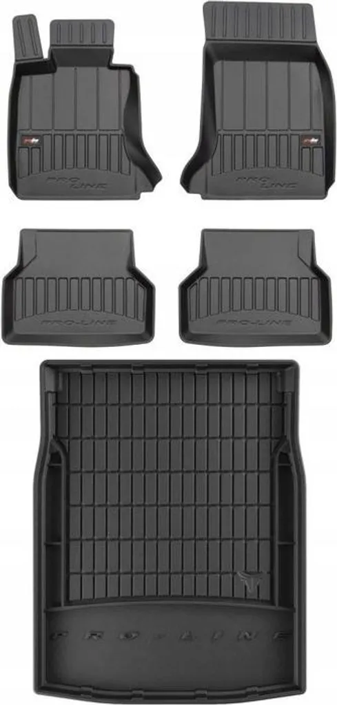 Offerta Set Tappetini BMW E60 Berlina 2003-2010 + Vasca Baule Gomma