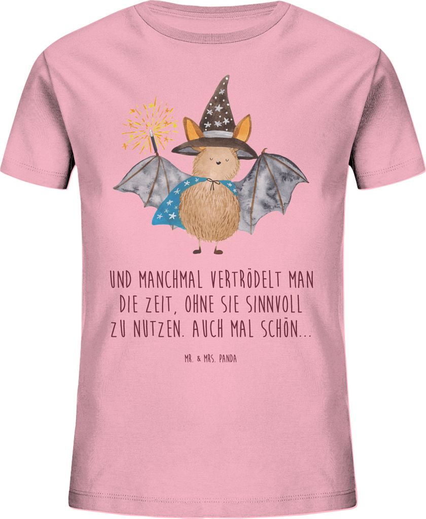 Mr. & Mrs. Panda Kleinkinder T-Shirt Fledermaus Zauberer Produktbild 