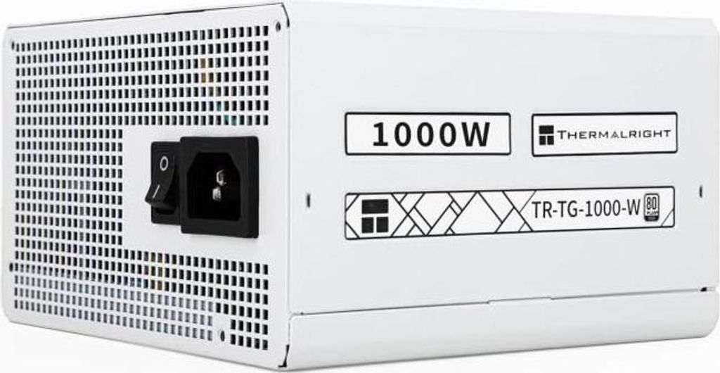 Netzteil PC Thermalright TG1000, 1000W, 80+ Gold, ATX 3.0, Voll Modular, PCIe 5.0, Weiß