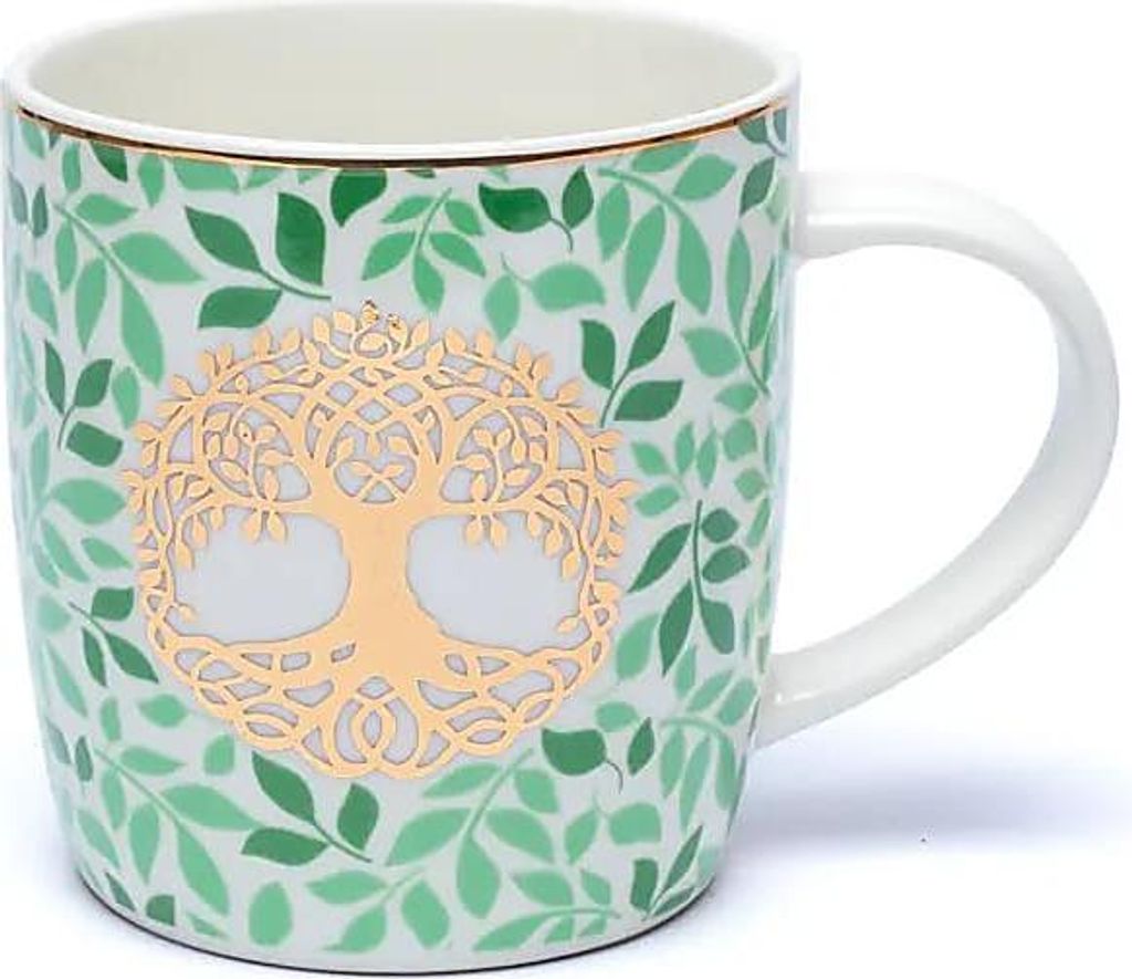 yogabox Teetasse - 0,4 L Baum Des Lebens
