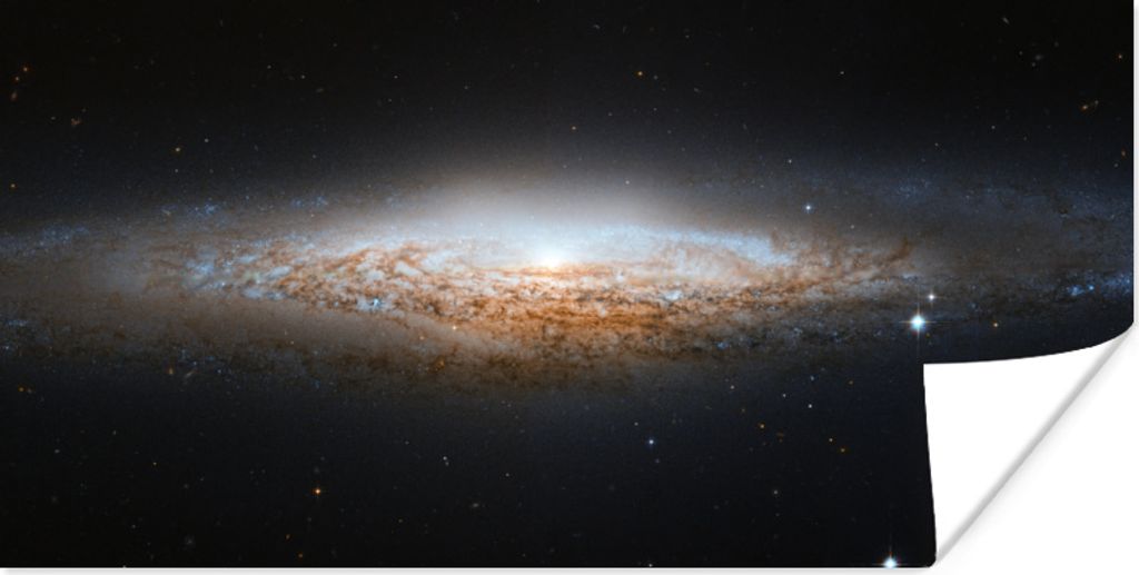 MuchoWow Poster Universum - Licht - Galaxie 160x80 cm - Foto Poster