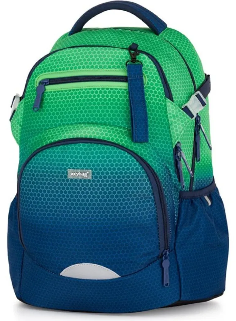 Sac à dos OXYBAG OXY Ombre Vert : fini le mal de dos pendant la scolarité