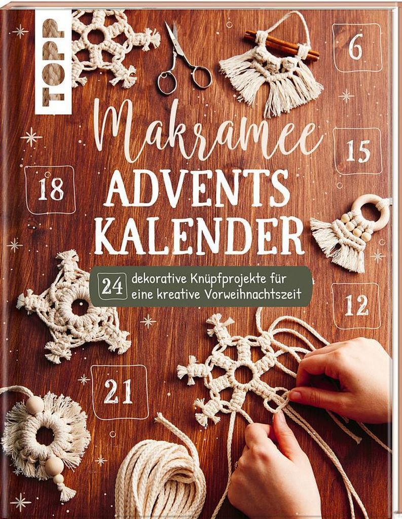 Macramé adventní kalendář Obrázek produktu 