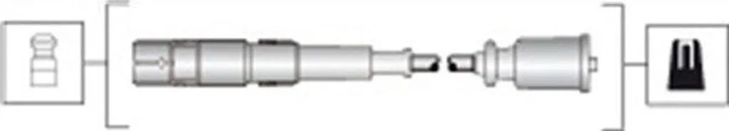 Magneti Marelli 941318111285 Set Cavi Candela Mercedes OE 1121500318