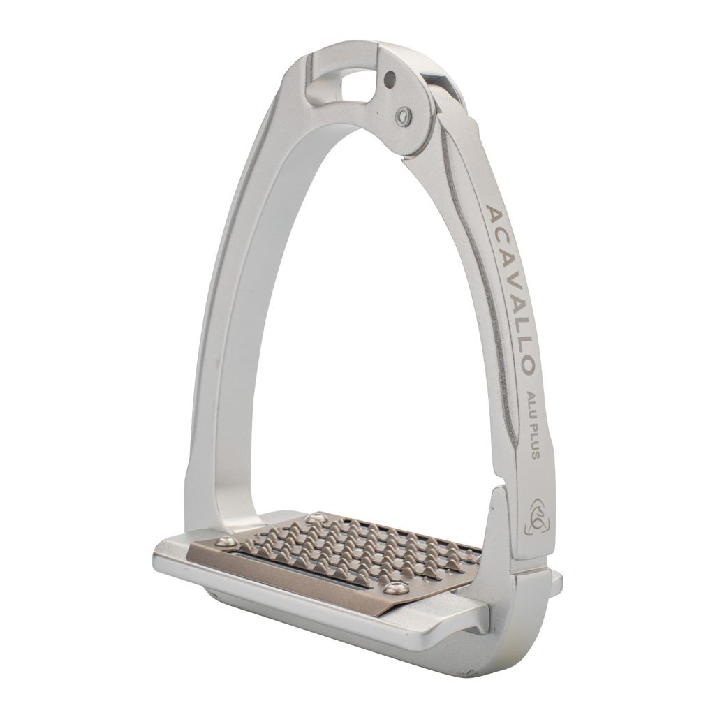 Acavallo Arena Aluplus 2.0 Steigbügel Silber 12 cm Silber Produktbild 4