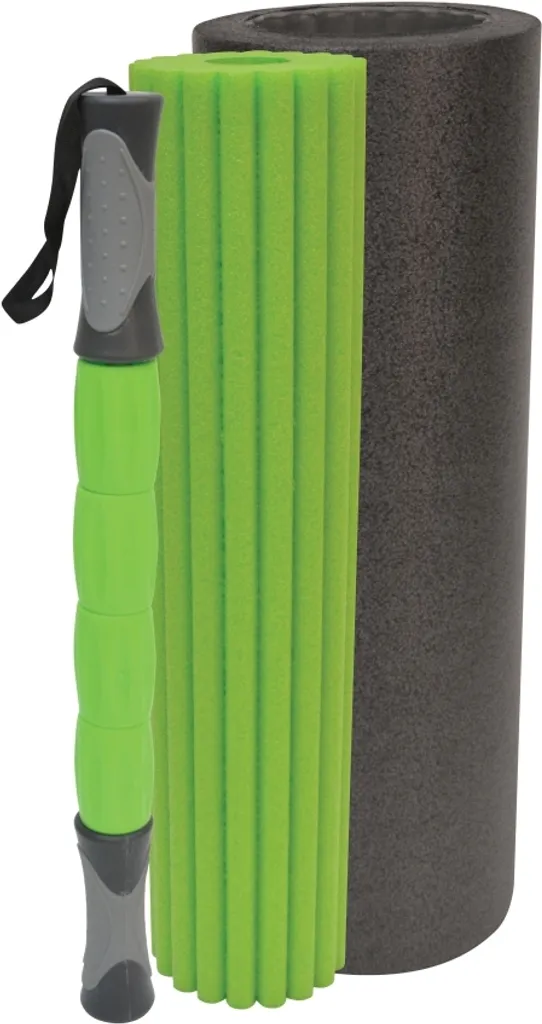 Rouleau de Massage 3 en 1 SK Fit Lyne avec Surface Texturée Antiglisse