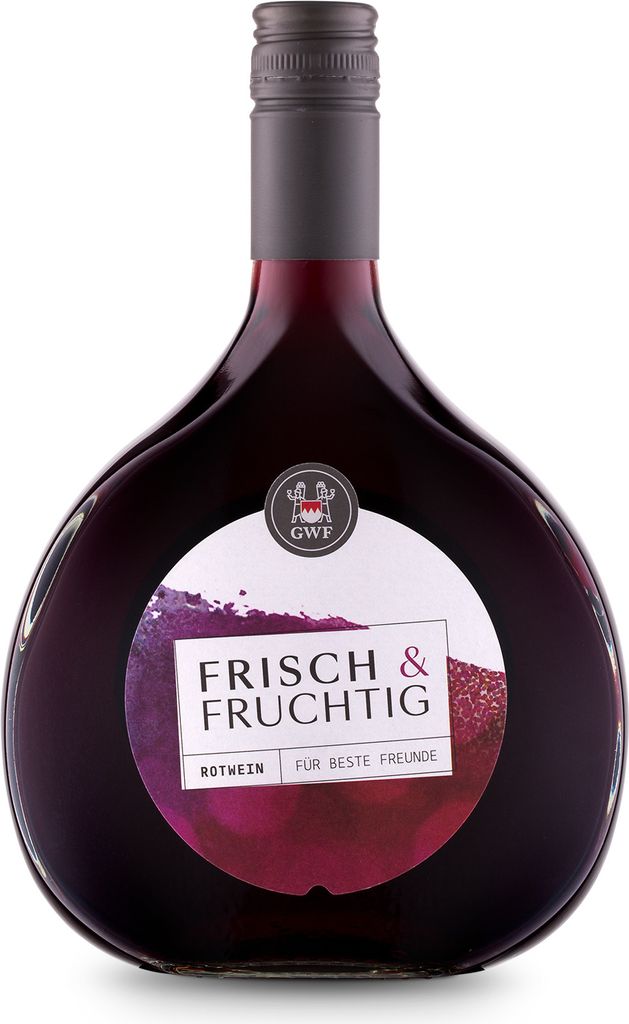Frisch und Fruchtig Rotwein QbA 0,75l Produktbild 