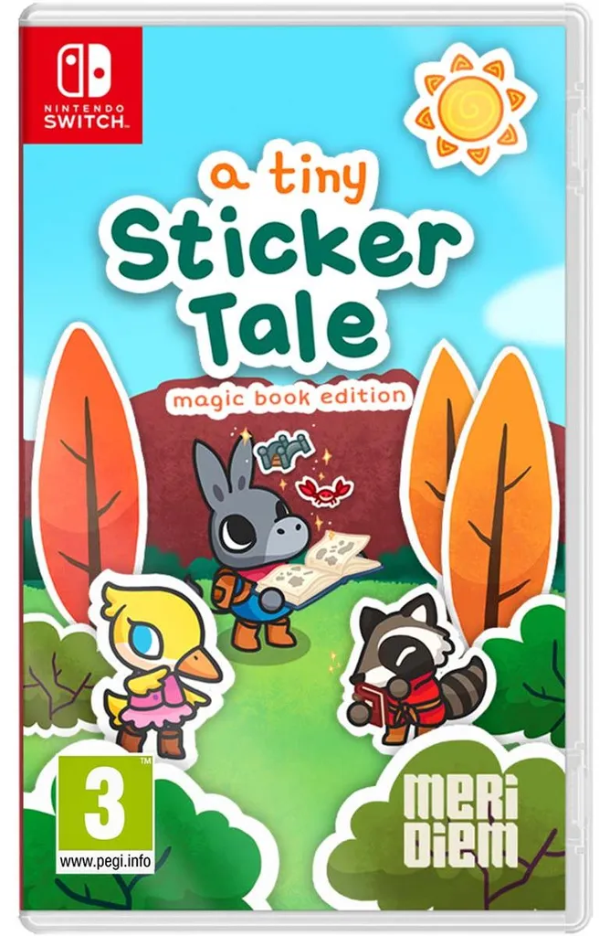 A Tiny Sticker Tale Magic Book Edition Switch avec Stickers Magiques