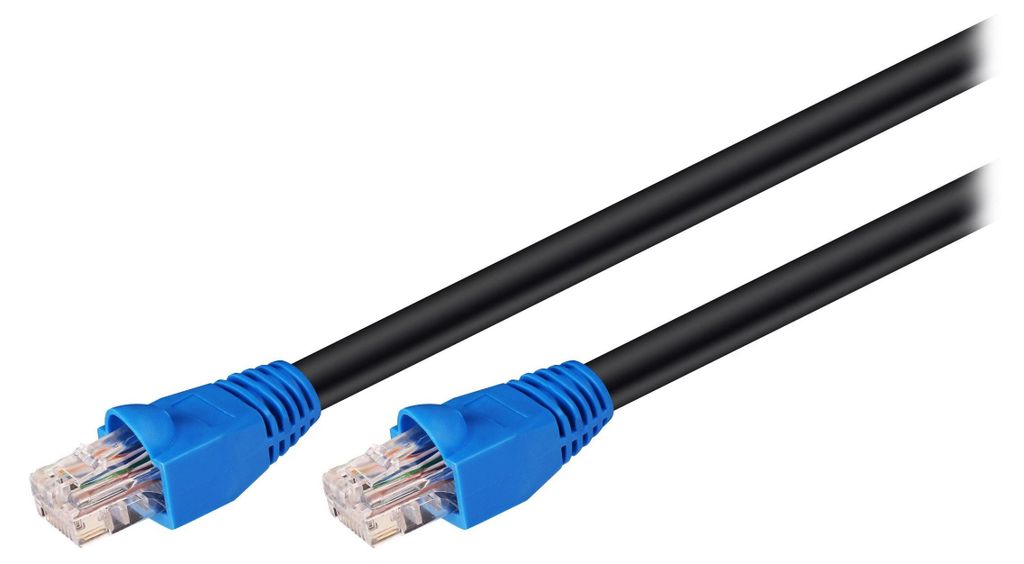 Goobay 94397 Netzwerkkabel Schwarz 75 m Cat6 U/UTP (UTP) Produktbild 