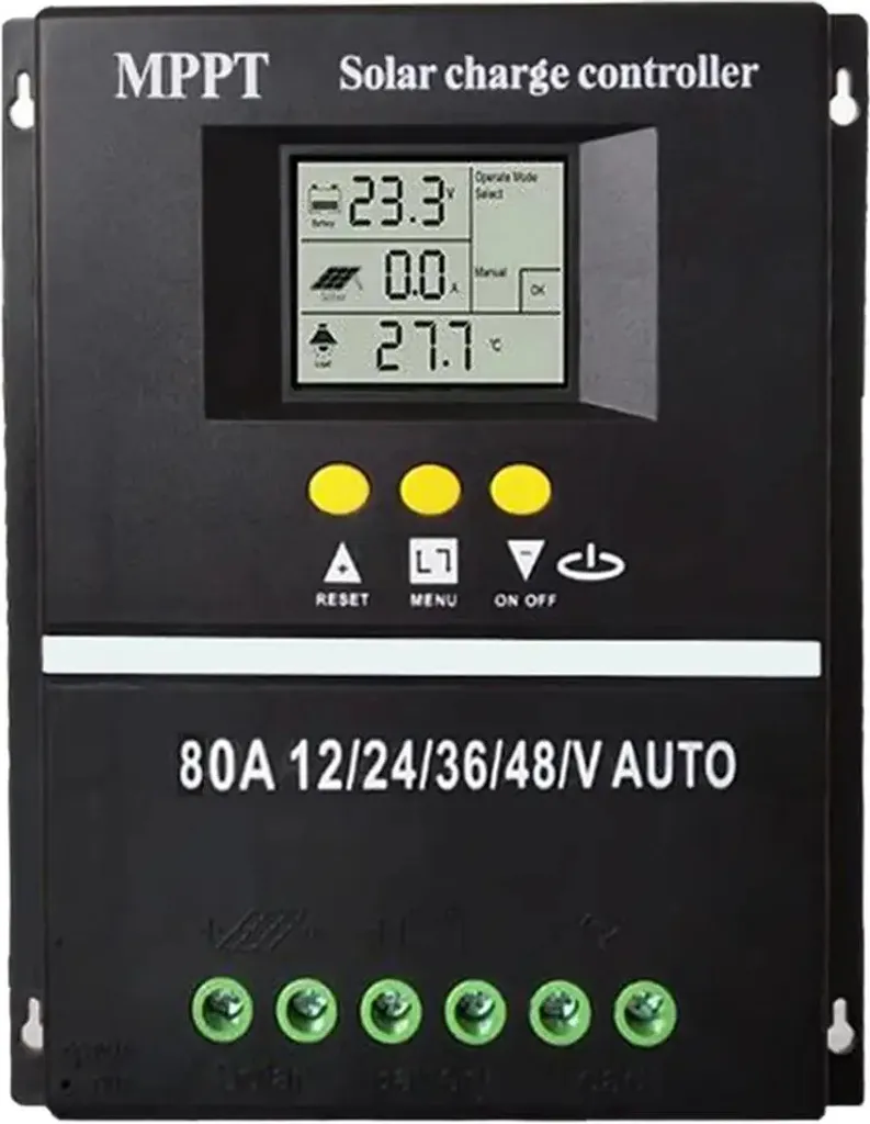 Controller Solare 80A per Camper e Barca | Libertà Off-grid 12V 24V
