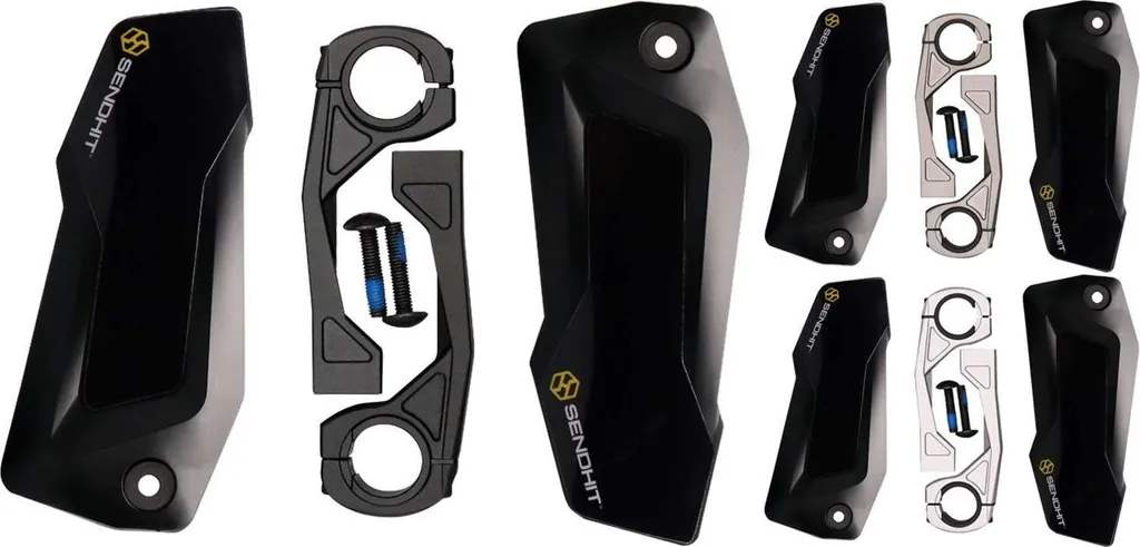Sendhit Nock V3 Handguard Argento - Protezione Mani MTB di Design