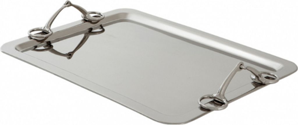 Casa Padrino Luxus Designer Tablett 63,5 x 44,7 x H. 8,5 cm - Hotel Accessoires