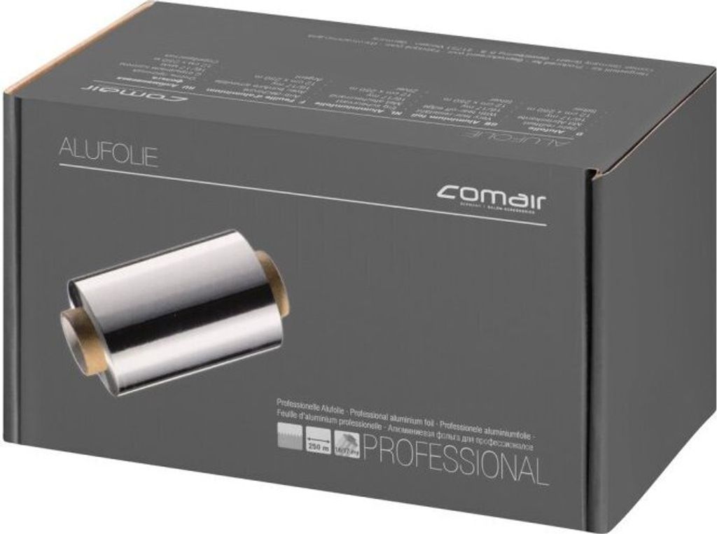 Comair Alufolie 16/17µ 12cmx250m silber Produktbild 