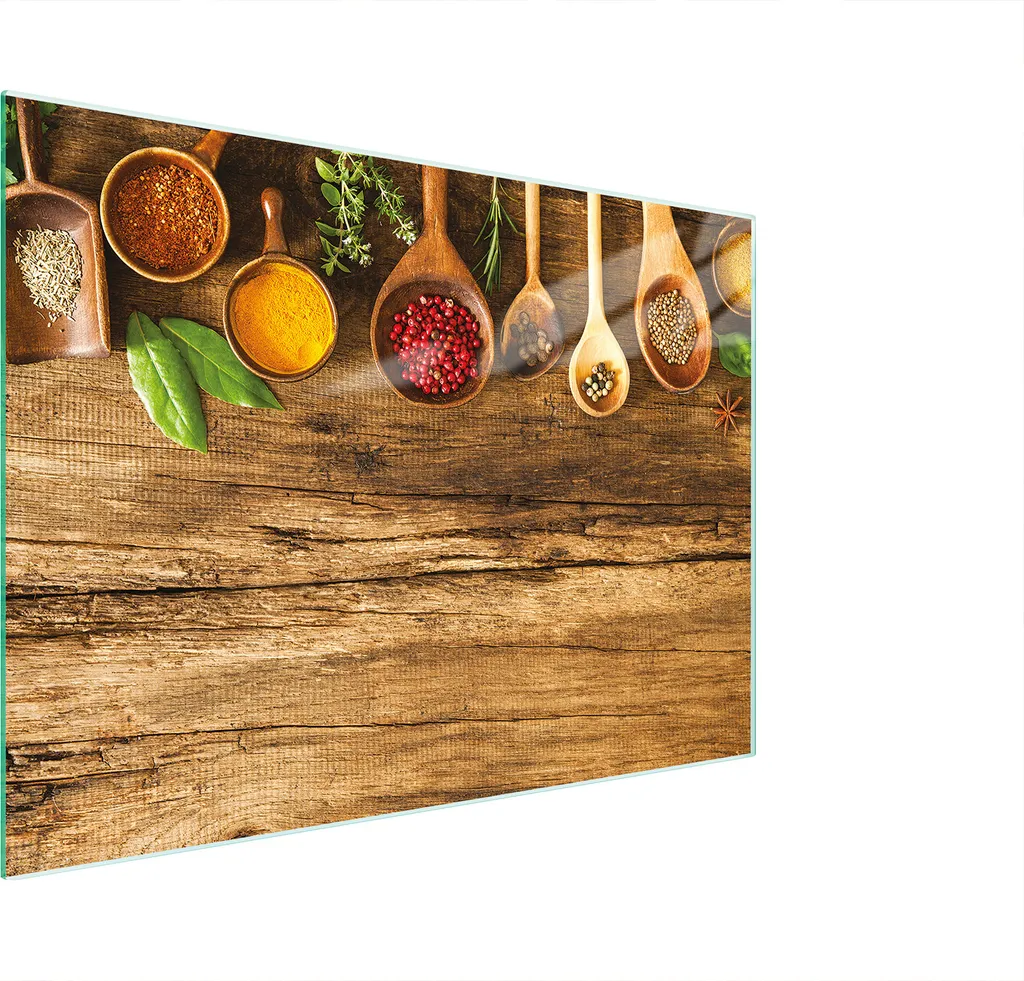 Tagliere Professionale Multiglass 30x22 cm Legno Marrone Copri Piastra