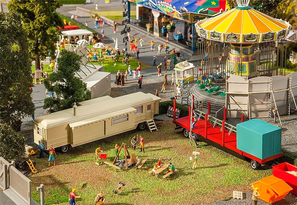 Faller 140480 Coffret de voitures de foire époque IV pour modélisme H0