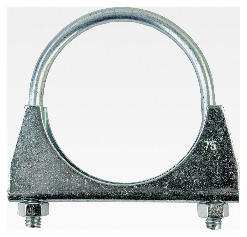 Bügelschellen für Auspuffrohre, 75 mm, 4 Stück