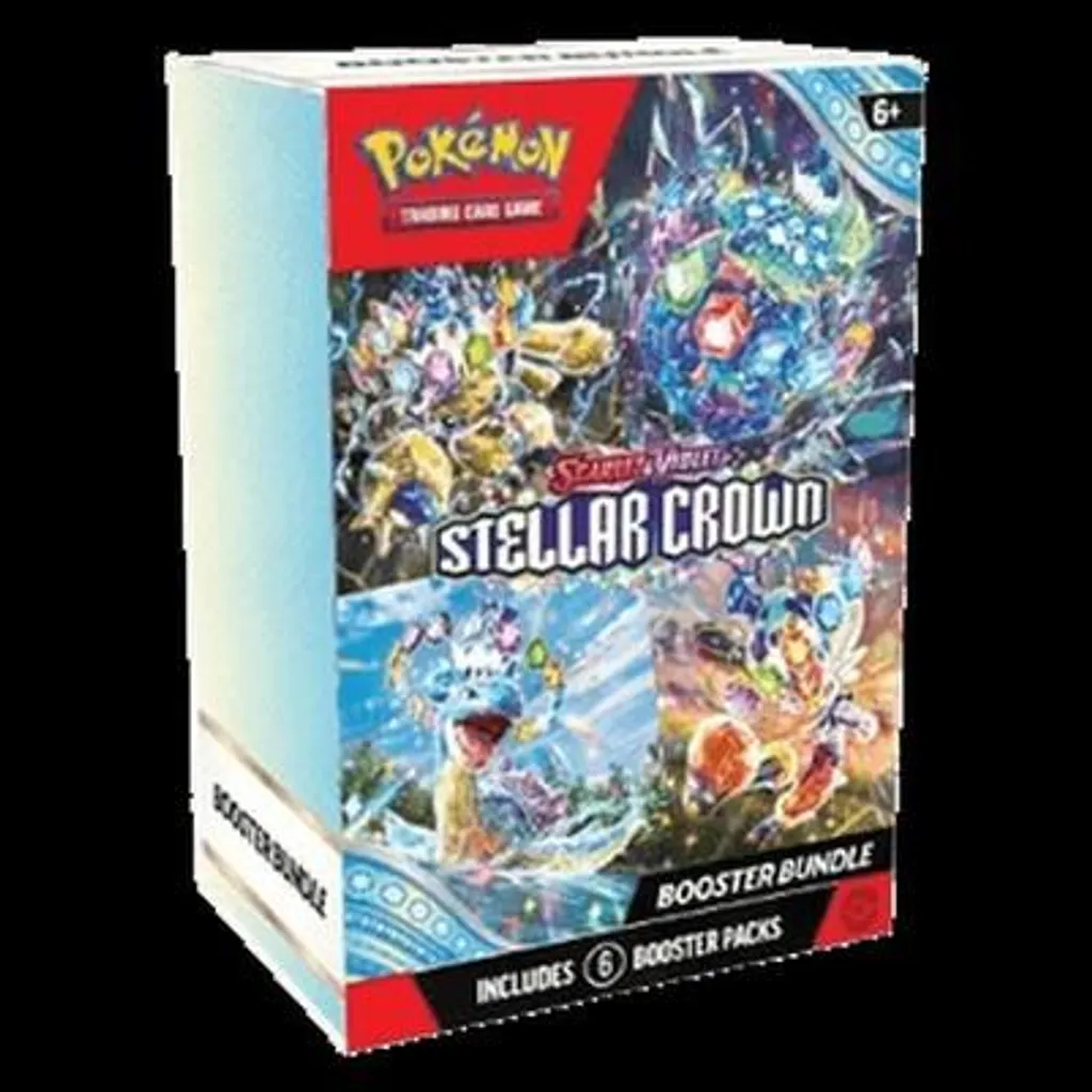 Booster Bundle Pokémon Stellar Crown - Solution pour Collectionneur