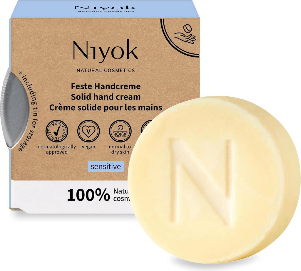 Feste Handcreme - Sensitiv inkl. Aufbewahrungsdose Produktbild 