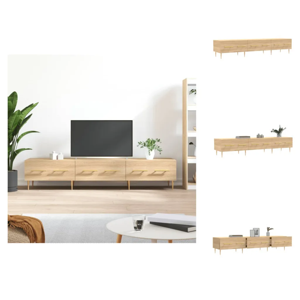 Porta la Bellezza in Casa: Mobile TV vidaXL Rovere Sonoma 150 cm