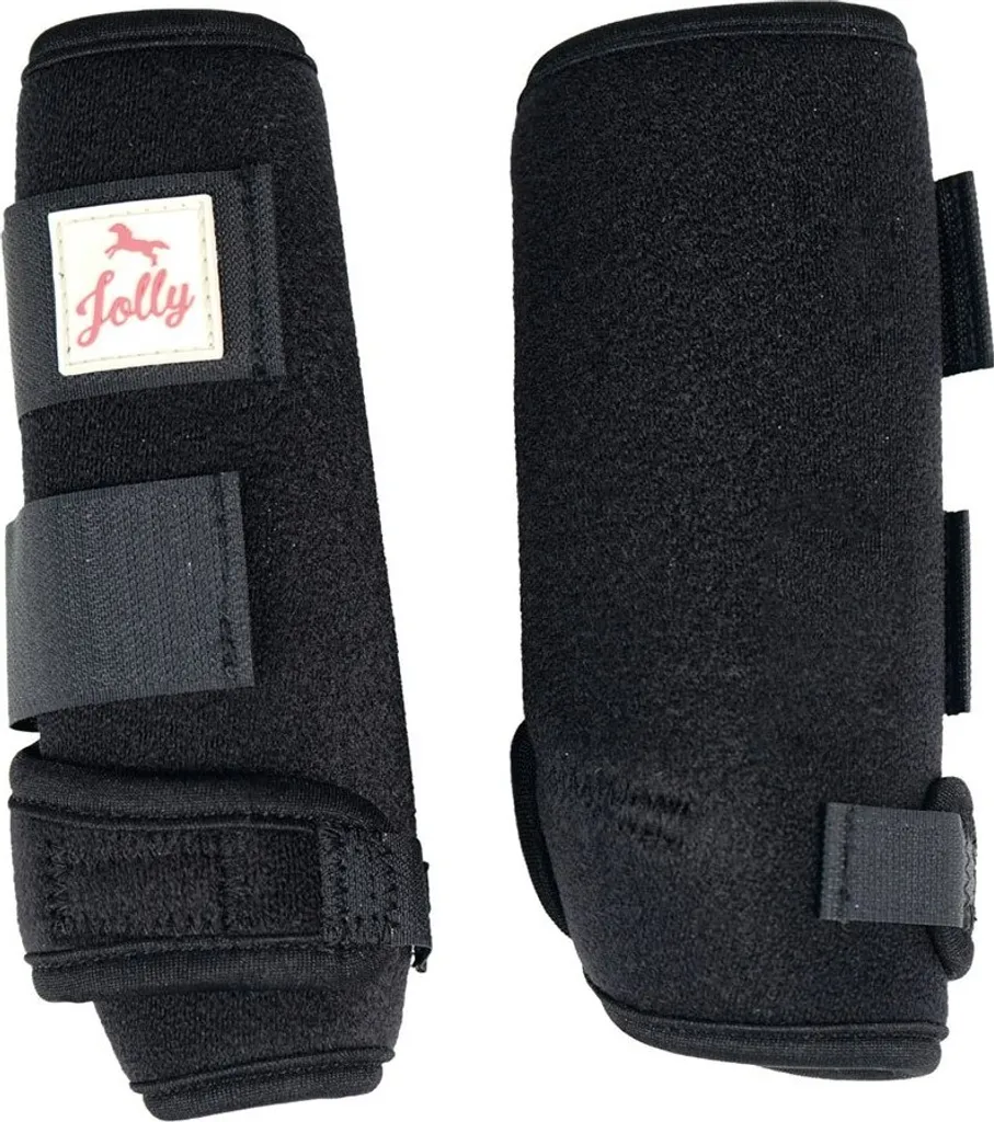 Horka Jolly Bottes de Tendon Noir - Protection Mini Shetland (Paire)