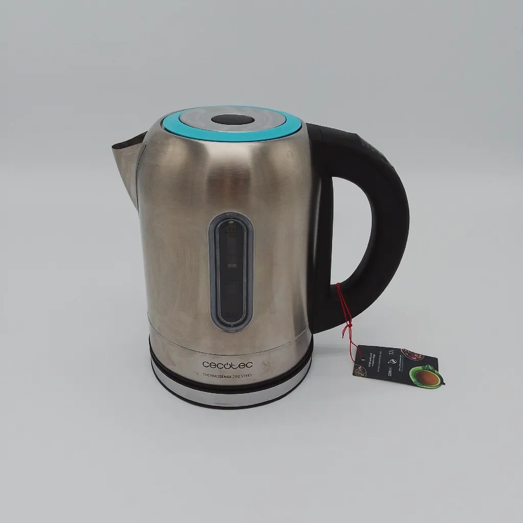 Bouilloire rapide pour thé et café Cecotec ThermoSense en inox - 18