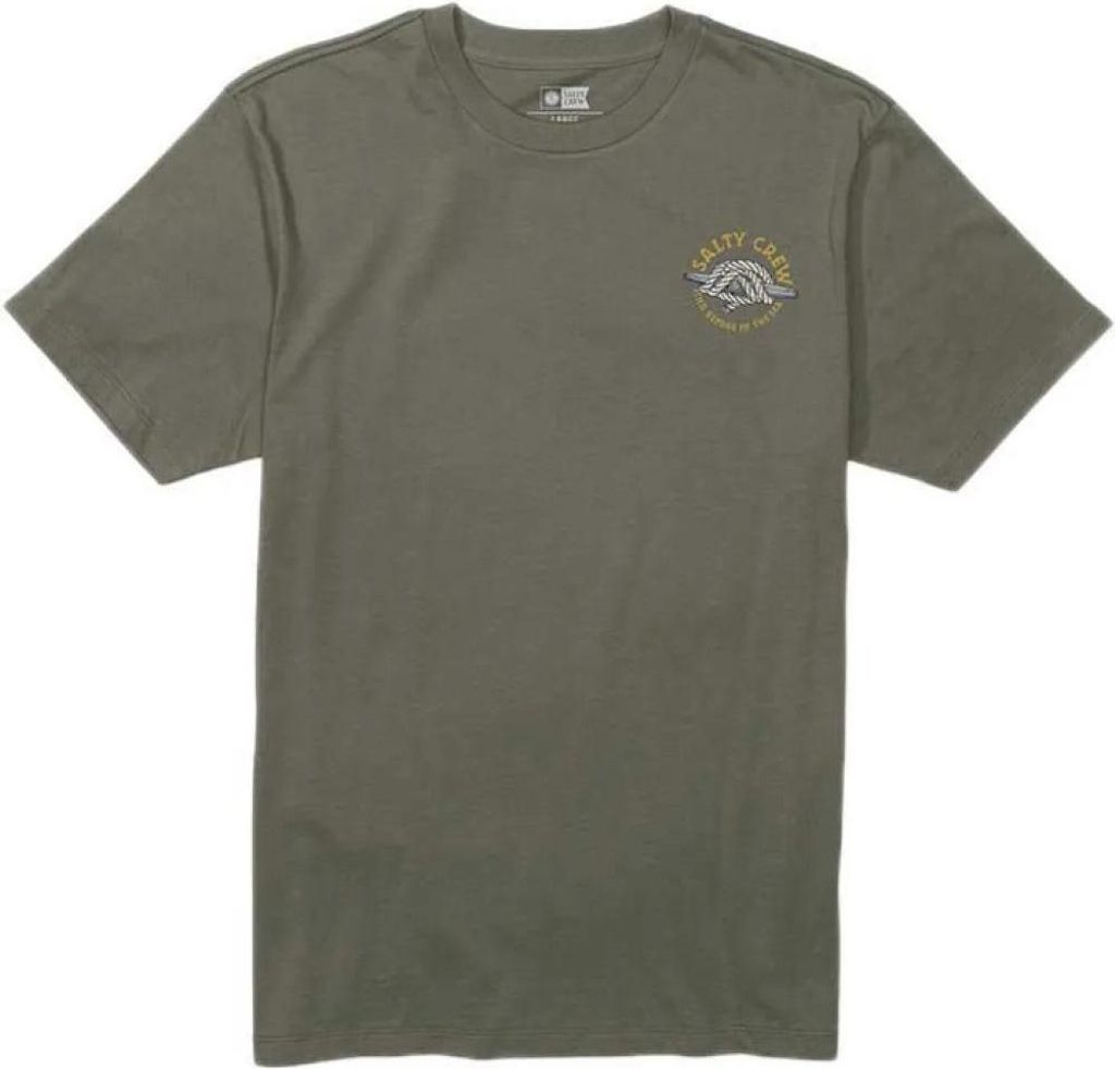 Salty Crew Cleat Knott Kurzarm-t-shirt Grün M Herren Grün M
