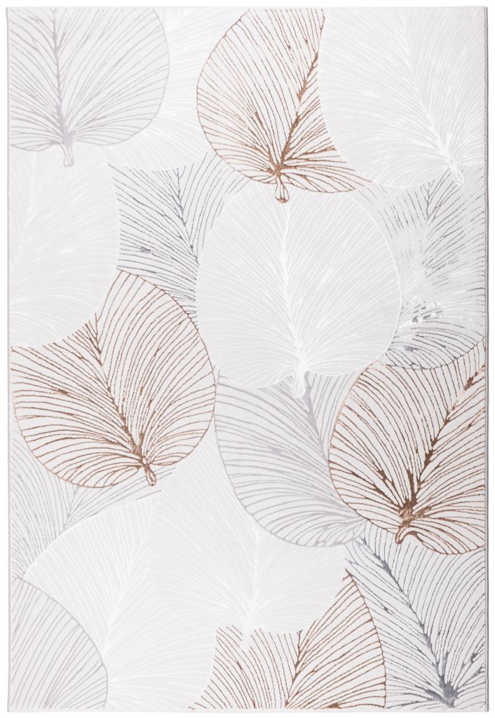 Dywan creation liść new szaro-beżowy 160x230 cm Zdjęcie produktu 