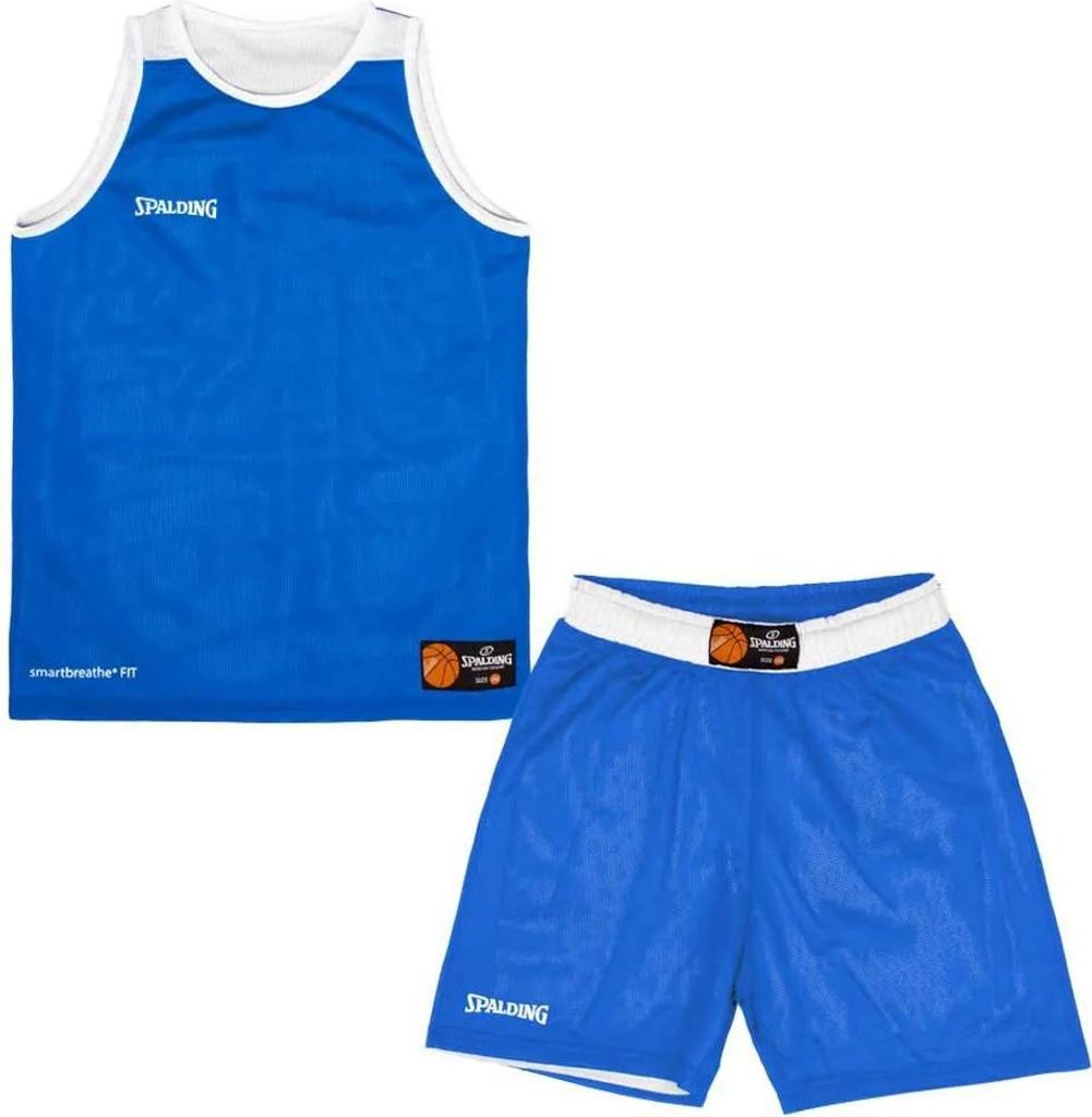 Spalding Double Face Set Kids blau weiß Gr S