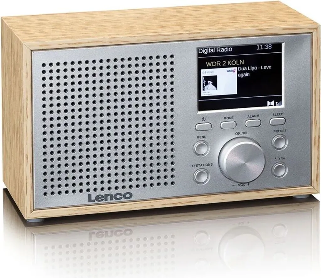 Radio Lenco DAR-017WD Legno per Casa e Cucina | DAB+ Bluetooth - 3
