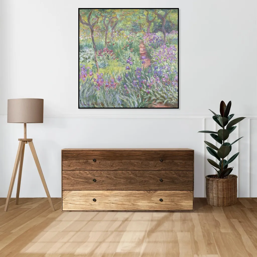 Offerta Poster Monet 100x100 Giverny - Qualità Museo Prezzo Outlet - 3