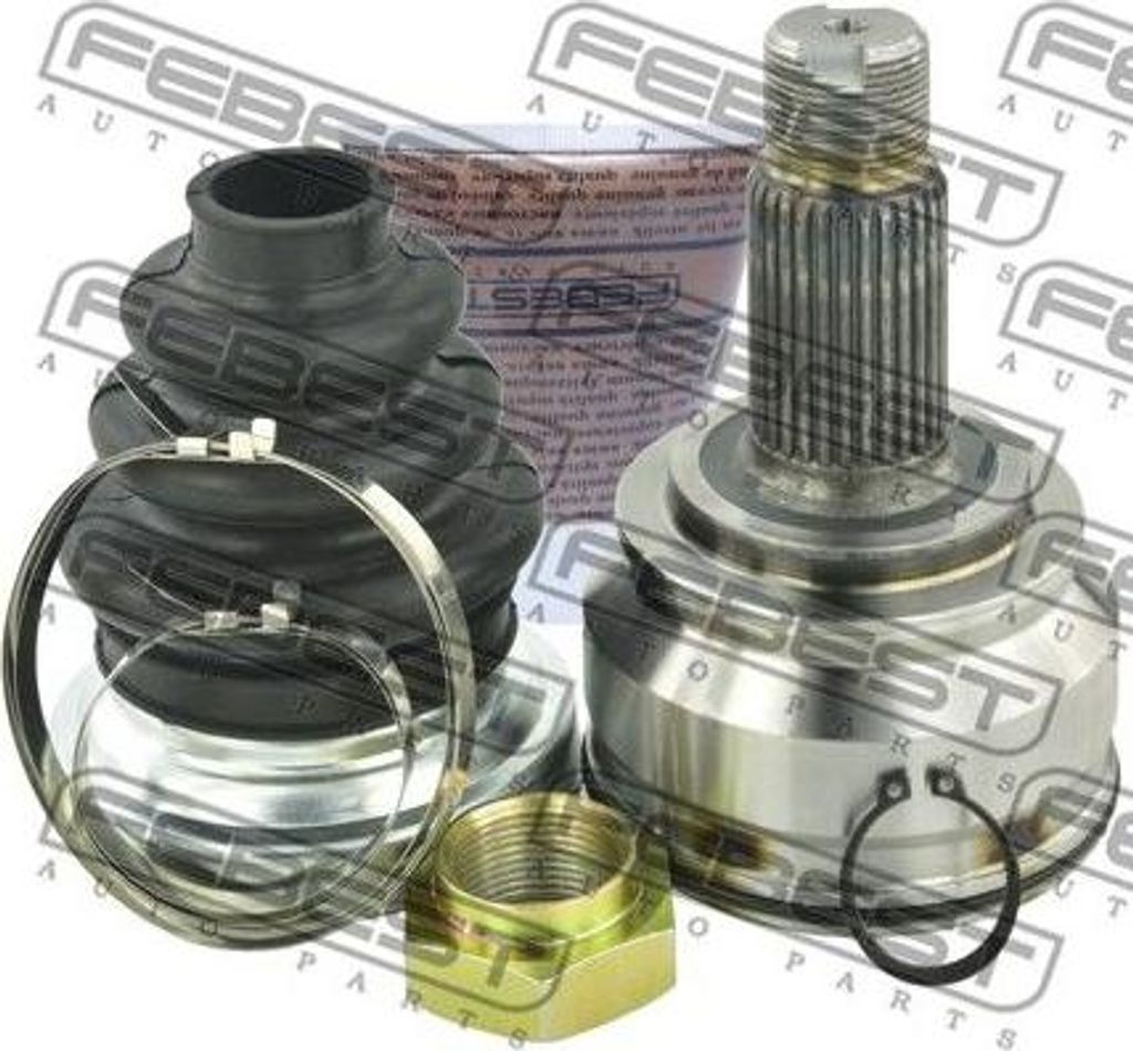 FEBEST 1910-E90R Gelenksatz, Antriebswelle OE 33217561783 kompatibel mit 1er E81, 1er E87, 1er E88, 1er E82, 3er E90, 3er E93, 3er E92, 3er E91