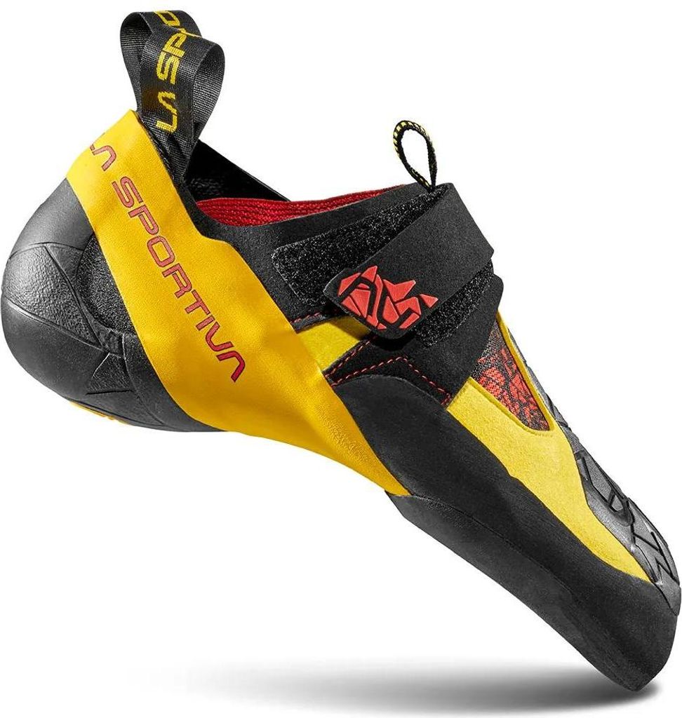 Skwama, Climbing, Man, Shoes, Climbing Shoe, K00Y00 Black/Yellow, 41 - La Sportiva