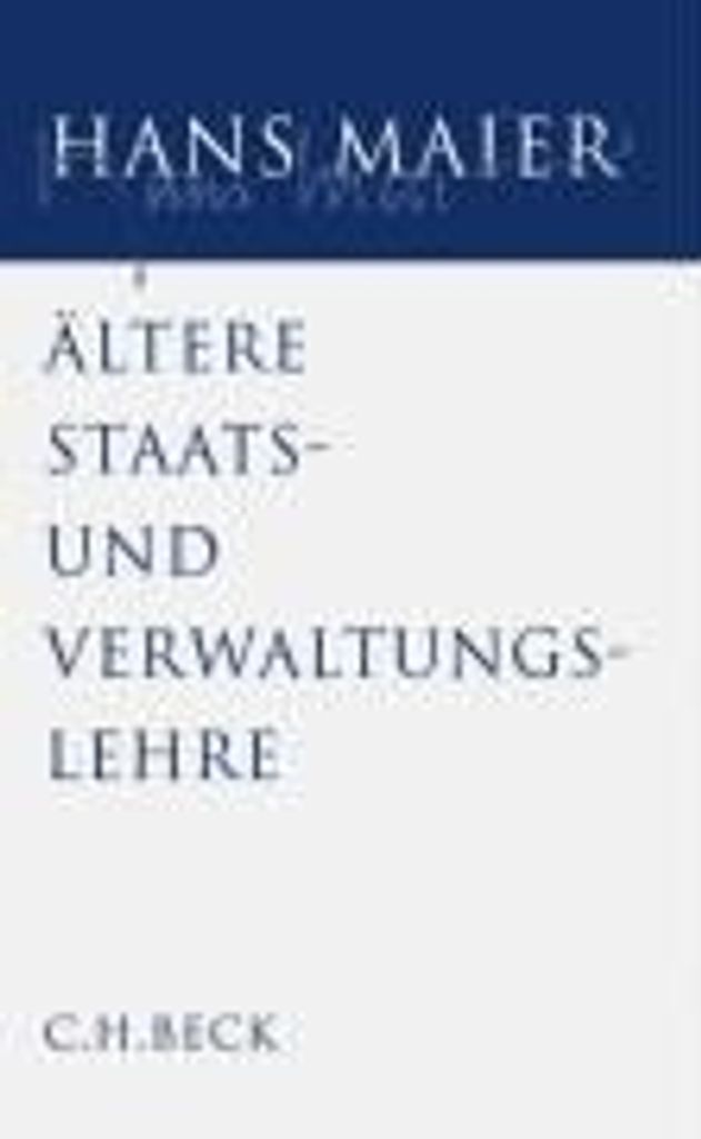 Maier, H: Gesammelte Schriften 4/Staatslehre