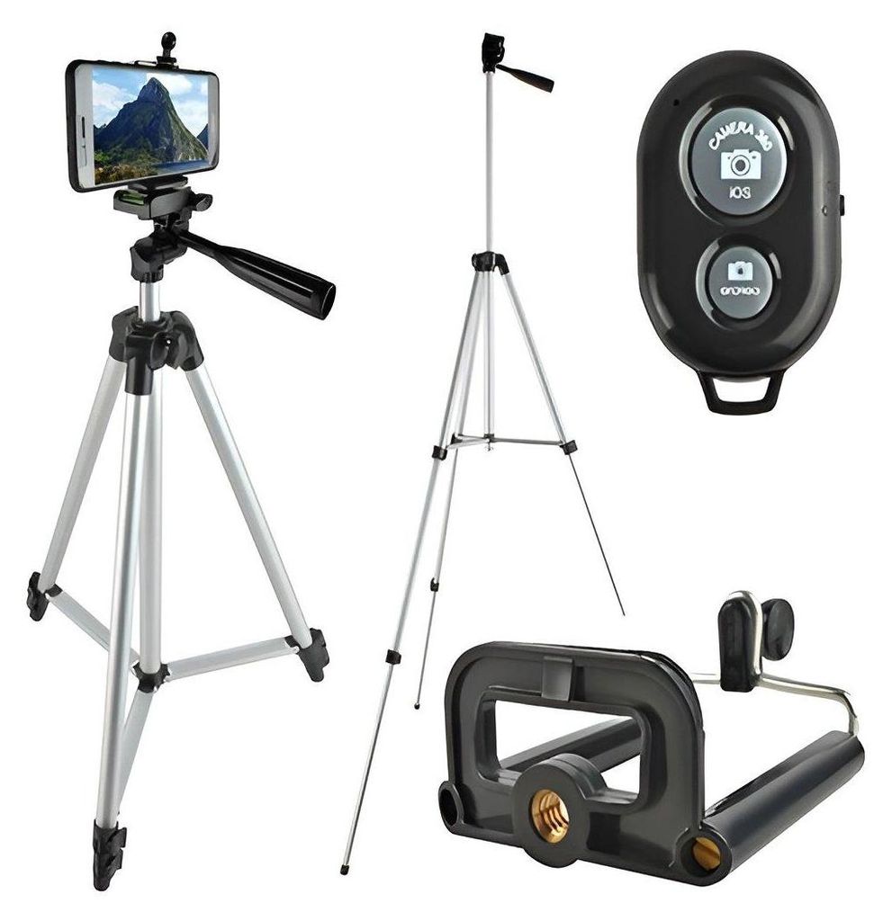 Set treppiede per fotocamera del telefono Immagine del prodotto 