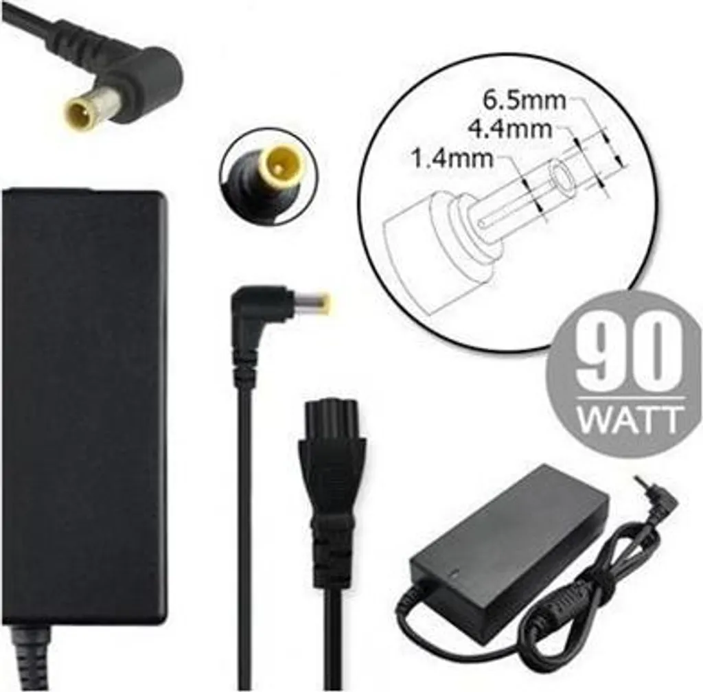 Adaptateur interne Nilox NLX90W-SY06 90W pour Sony Vaio 19.5V 4.7A Noir